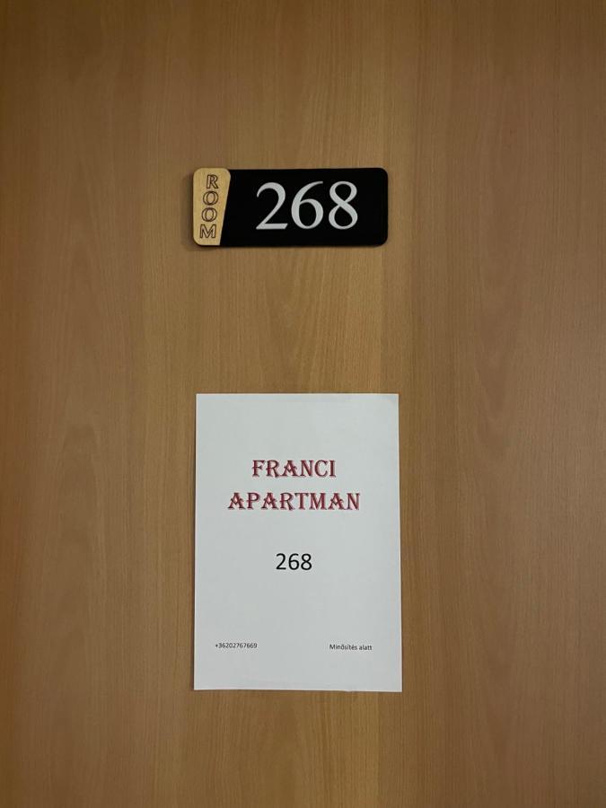 Franci Wellness Apartman 佐洛卡罗斯 外观 照片